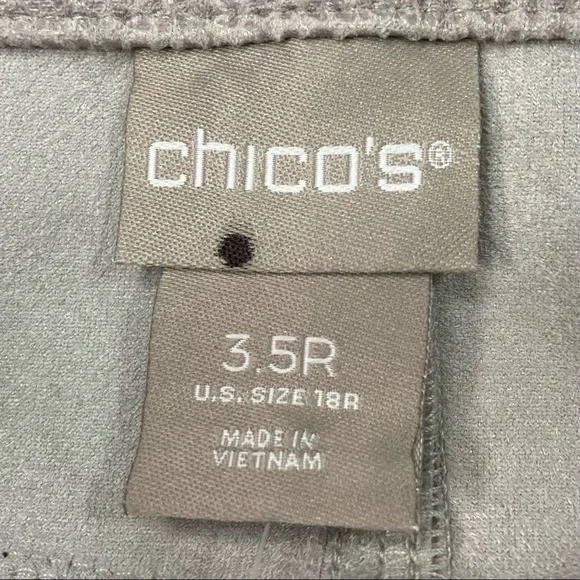 Chico's Light Gray Skinny Pants - Picture 8 of 10
